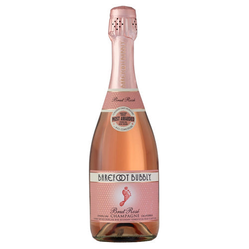 Barefoot Bubbly Brut Rose Sparkling - 750ML