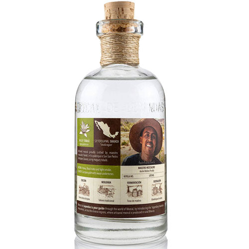 Mezcal De Leyendas Oaxaca Tobala 98pf (N/v)